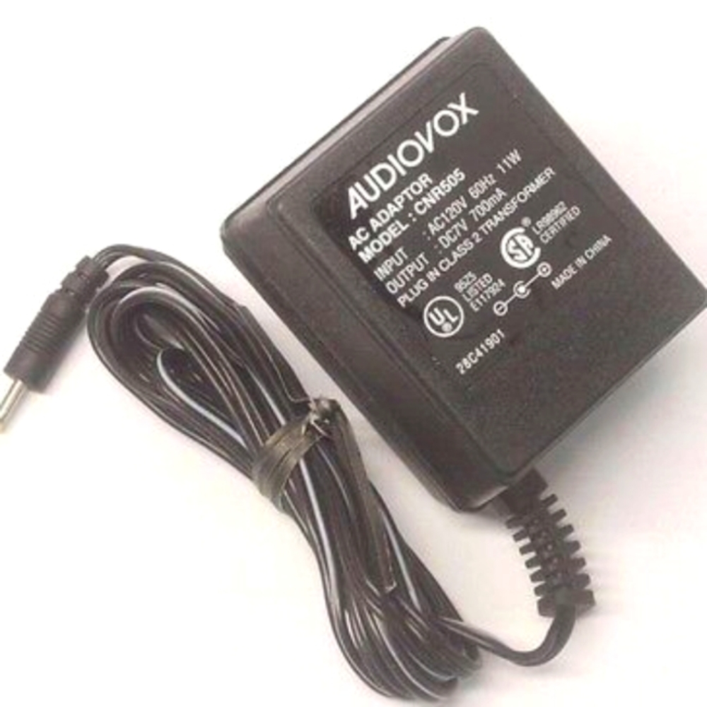Audiovox CNR505 AC DC Power Supply Adapter Charger Output DC 7V 700mA